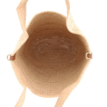Load image into Gallery viewer, LOEWE Slit Bag Natural/TanA685453X07 Raffia Leather Size Mini