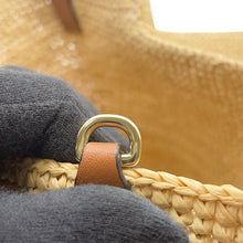 Load image into Gallery viewer, LOEWE Slit Bag Natural/TanA685453X07 Raffia Leather Size Mini