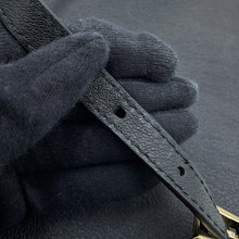 将图像加载到图库查看器中,PRADA Triangle Logo Shoulder Bag Black1BC238 Leather