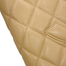 将图像加载到图库查看器中,CHANEL Matelasse Medallion Tote BeigeA01804 Caviar Leather