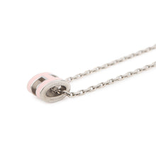 Load image into Gallery viewer, HERMES Pop Ash Necklace Size Mini Rose Dragee Gold Plated Lacquer