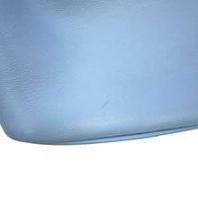 Load image into Gallery viewer, Ferragamo Bucket bag (2-way bag) Sky Blue/Ivory221081 790188 Calf Leather Size Mini