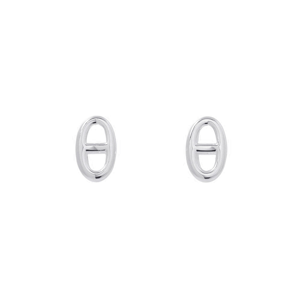 HERMES Chaine d'Ancre Farandole Earrings Size TPM SV925– GALLERY