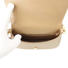 Load image into Gallery viewer, SAINT LAURENT PARIS Mini Voltaire Top Handle Bag Clear Beige800846 Leather Size Mini