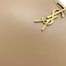 Load image into Gallery viewer, SAINT LAURENT PARIS Mini Voltaire Top Handle Bag Clear Beige800846 Leather Size Mini