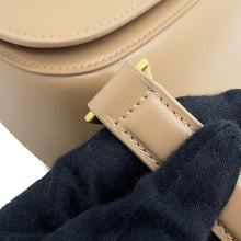 Load image into Gallery viewer, SAINT LAURENT PARIS Mini Voltaire Top Handle Bag Clear Beige800846 Leather Size Mini