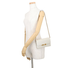 Load image into Gallery viewer, SAINT LAURENT PARIS Le Maillon Chain Wallet Vintage White696608 Calf Leather