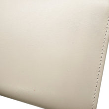 Load image into Gallery viewer, SAINT LAURENT PARIS Le Maillon Chain Wallet Vintage White696608 Calf Leather