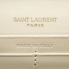 Load image into Gallery viewer, SAINT LAURENT PARIS Le Maillon Chain Wallet Vintage White696608 Calf Leather