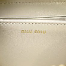 Load image into Gallery viewer, MIUMIU MATELASSE Coin purse Bianco5MM268 Leather