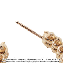Load image into Gallery viewer, CARTIER Crash Do Cartier Hoop Earrings Double RowB8301478 18K Pink Gold