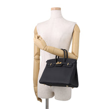 Load image into Gallery viewer, HERMES Birkin Black Togo Leather Size 25