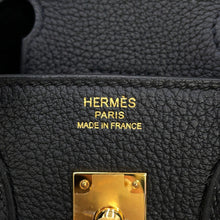 Load image into Gallery viewer, HERMES Birkin Black Togo Leather Size 25