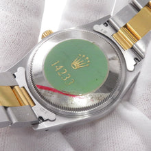 Load image into Gallery viewer, ROLEX Oyster Perpetual W34mm Stainless Steel K18YG Champagne Dial14233