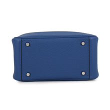 Load image into Gallery viewer, HERMES Lindy Blue Tie Taurillon Clemence Size Mini