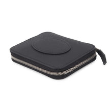 Load image into Gallery viewer, HERMES Macaron Compact Wallet Black Epsom