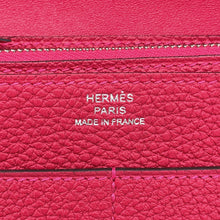 Load image into Gallery viewer, HERMES Dogon Duo Framboise Togo Leather
