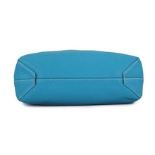 Load image into Gallery viewer, HERMES Double sense Etain/Blue Zanzibar Taurillon Clemence Size 28