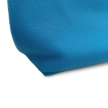 Load image into Gallery viewer, HERMES Double sense Etain/Blue Zanzibar Taurillon Clemence Size 28