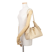 Load image into Gallery viewer, CHANEL CHANEL25 ChainShoulder Bag BeigeAS5293 Caviar Leather Size Small