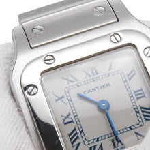 Load image into Gallery viewer, CARTIER Santos Garbe SM H35mm×W24mm Stainless Steel White DialW20017D6