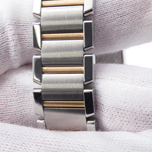 Load image into Gallery viewer, CARTIER Tank Française SM 160th Anniversary Limited Edition - Limited to 1200 pieces in Asia H25mm × W20mm Stainless Steel K18PG Silver/Pink DialW51036Q4