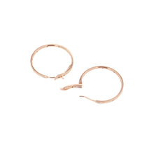 Load image into Gallery viewer, TASAKI Hoop Diamond Earrings 18K Pink Gold