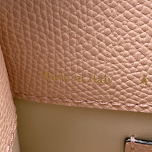 Load image into Gallery viewer, Valextra Iside Blanket Stitch Cheek PinkWBES0022593VOC99PBM Leather Size micro