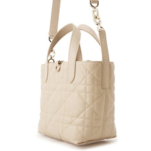 将图像加载到图库查看器中,Dior ToJules Vertical Macrocannage Tote Bag ChalkBeigeM2835OSNW_M79U Lambskin Size Small