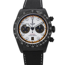 Load image into Gallery viewer, TUDOR Black Bay Chrono Carbon 26 Limited Edition (2026 pieces) W42mm Carbon Leather Rubber White DialM79377KN-0003