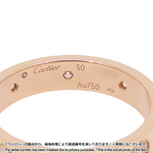 Load image into Gallery viewer, CARTIER Love Diamond Ring Small Model Size Small/50/#10B4050850/B4050800 18K Pink Gold