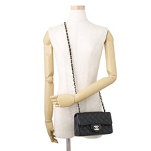 Load image into Gallery viewer, CHANEL Classic Matelasse ChainShoulder Bag BlackA69900 Lambskin Size 20