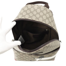 Load image into Gallery viewer, GUCCI GG Supreme Children's Backpack Dog Beige782708 PVC Leather