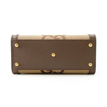 Load image into Gallery viewer, GUCCI Diana Bamboo 2-way Bag Beige/Brown655661 Canvas Leather Size Mini