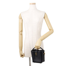 Load image into Gallery viewer, SAINT LAURENT PARIS LE 37 Bucket 2-Way Handbag Black7658702R20W1000 Calf Leather Size Mini