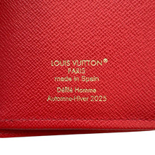 Load image into Gallery viewer, LOUIS VUITTON Portefeuille Brazza Pharrell Williams/NIGO Collaboration 2025 Fall/Winter Collection RedN40780 Damier Friendship Canvas