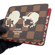 Load image into Gallery viewer, LOUIS VUITTON Organizer: De Poche Pharrell Williams/NIGO Collaboration Fall/Winter 2025 Collection RedN40777 Damier Friendship Canvas