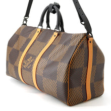 Load image into Gallery viewer, LOUIS VUITTON Keepall Bandouliere NoirN40360 Damier Ebene Canvas Giant Monogram NIGOCollaboration Size 50