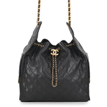 Load image into Gallery viewer, CHANEL CHANEL25 ChainShoulder Bag BlackAS5311-B20304-94305 Caviar Leather Size Medium