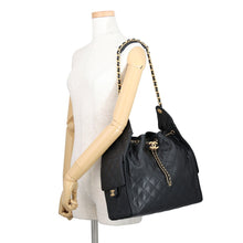 Load image into Gallery viewer, CHANEL CHANEL25 ChainShoulder Bag BlackAS5311-B20304-94305 Caviar Leather Size Medium