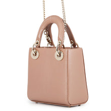Load image into Gallery viewer, Dior Lady Dior 2way Bag Rose De Van Karung Size Mini