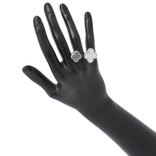 Load image into Gallery viewer, Van Cleef & Arpels Magic Alhambra Entre Le Door Ring Size 52/#12VCARN05652/VCARN05600 18K White Gold