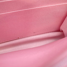 将图像加载到图库查看器中,CHANEL Boy Chanel Chain Wallet Pink/StrassA80287 Leather/Rhinestone