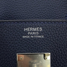 Load image into Gallery viewer, HERMES Birkin Blue Nuit Togo Leather Size 30