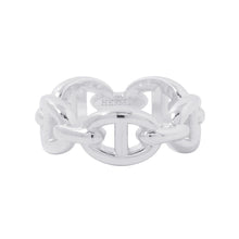 Load image into Gallery viewer, HERMES Chaine d'Ancre Anchene Ring Size PM/51/#11 SV925