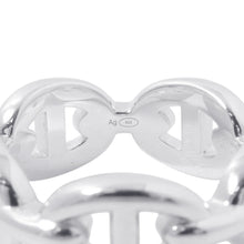 Load image into Gallery viewer, HERMES Chaine d'Ancre Anchene Ring Size PM/51/#11 SV925