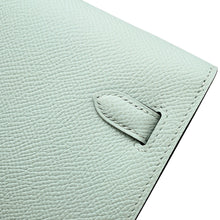 Load image into Gallery viewer, HERMES Kelly wallet long to go VertPeppermint Epsom