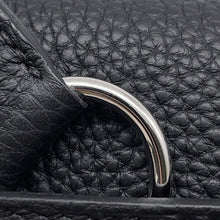 Load image into Gallery viewer, HERMES Sac Adepesh Black Togo Leather Size 21