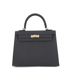 Load image into Gallery viewer, HERMES Kelly Sellier Plomb Epsom Size 25