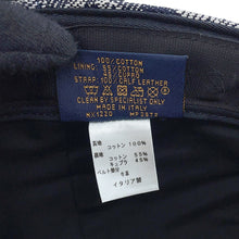 Load image into Gallery viewer, LOUIS VUITTON Cap Monogram Tapestry Size 60 Navy/GrayMP2872 Cotton100%